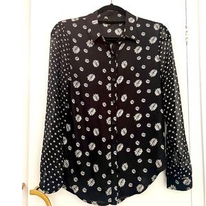 Anthropologie Button Down Blouse